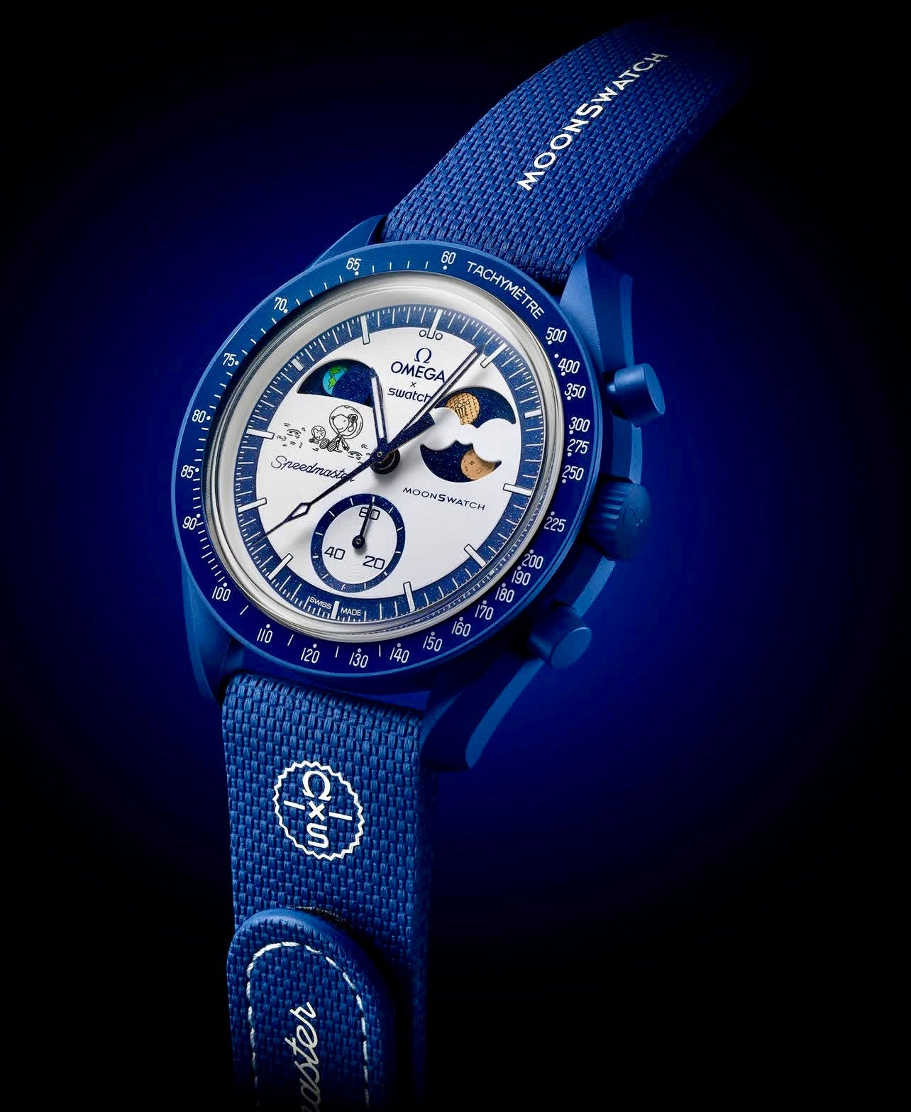 OMEGA x Swatch MoonSwatch ブルー MoonSwatch Bioceramic: Omega x Swatch -