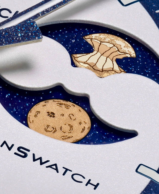 Introducing: The Swatch x Omega "Beavers Moon" Misstion To Earthphase Moonshine Gold