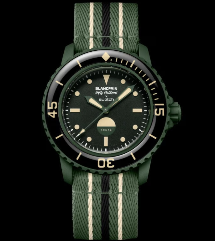 Swatch x Blancpain “Green Abyss” Just Released — The Most In-Demand Watch of 2025