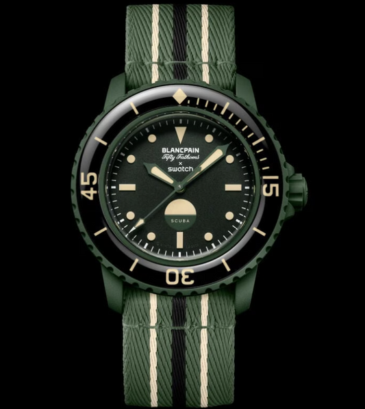 Swatch x Blancpain “Green Abyss” Just Released — The Most In-Demand Watch of 2025