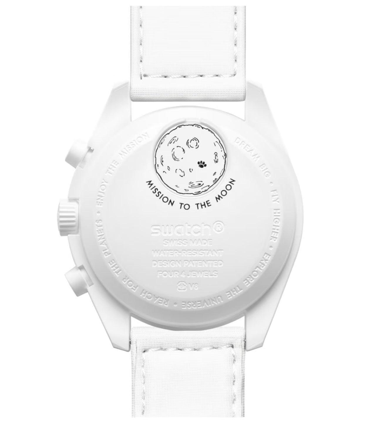 Swatch x Omega MoonSwatch White Snoopy – Limited Edition Moonphase