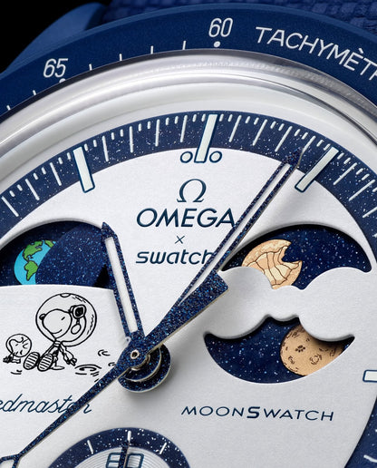 Swatch x Omega MoonSwatch "Beaver Moon" –  Earthphase Moonshine Gold