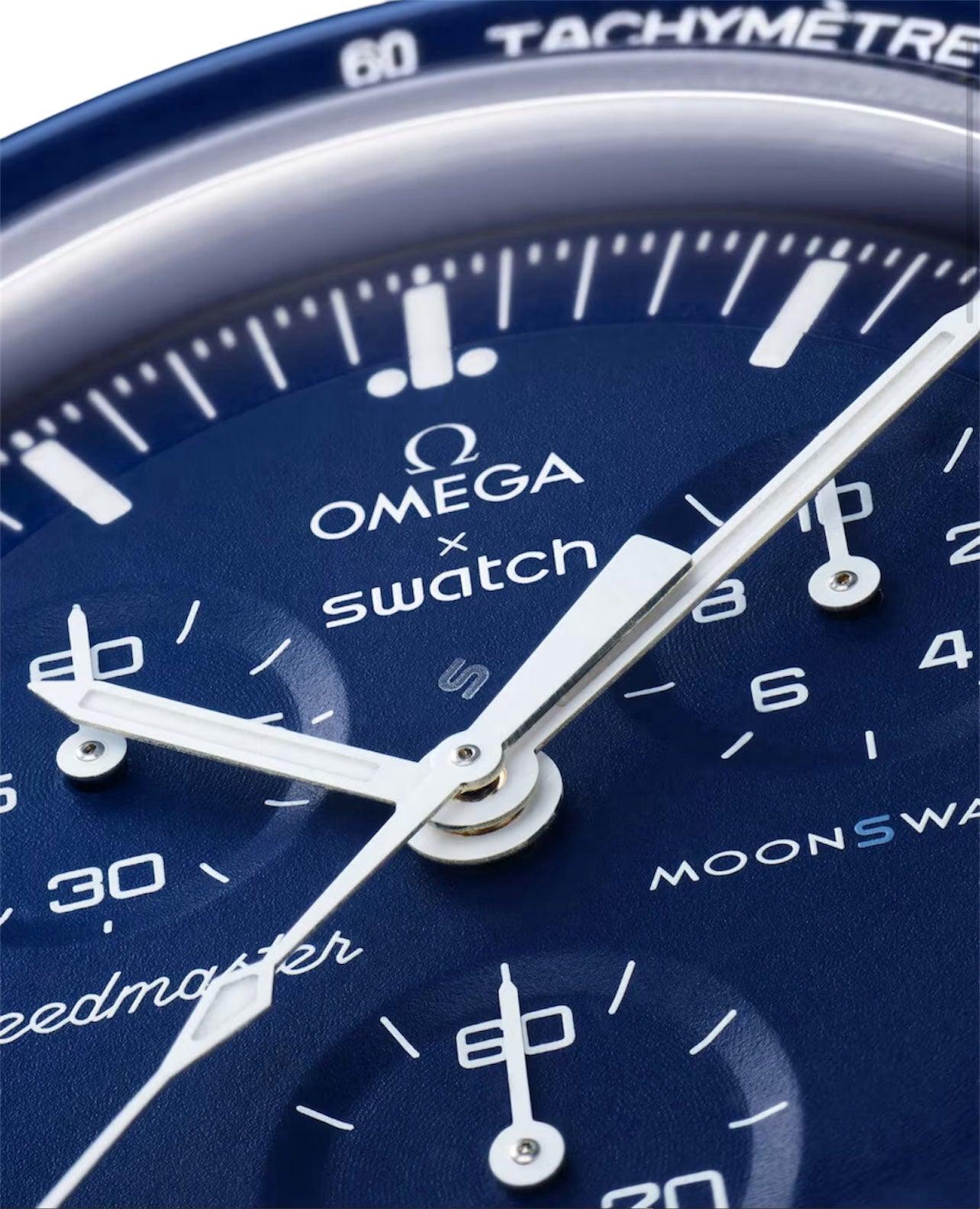 Swatch x OMEGA MoonSwatch Collection: Mission to Neptune SO33N100