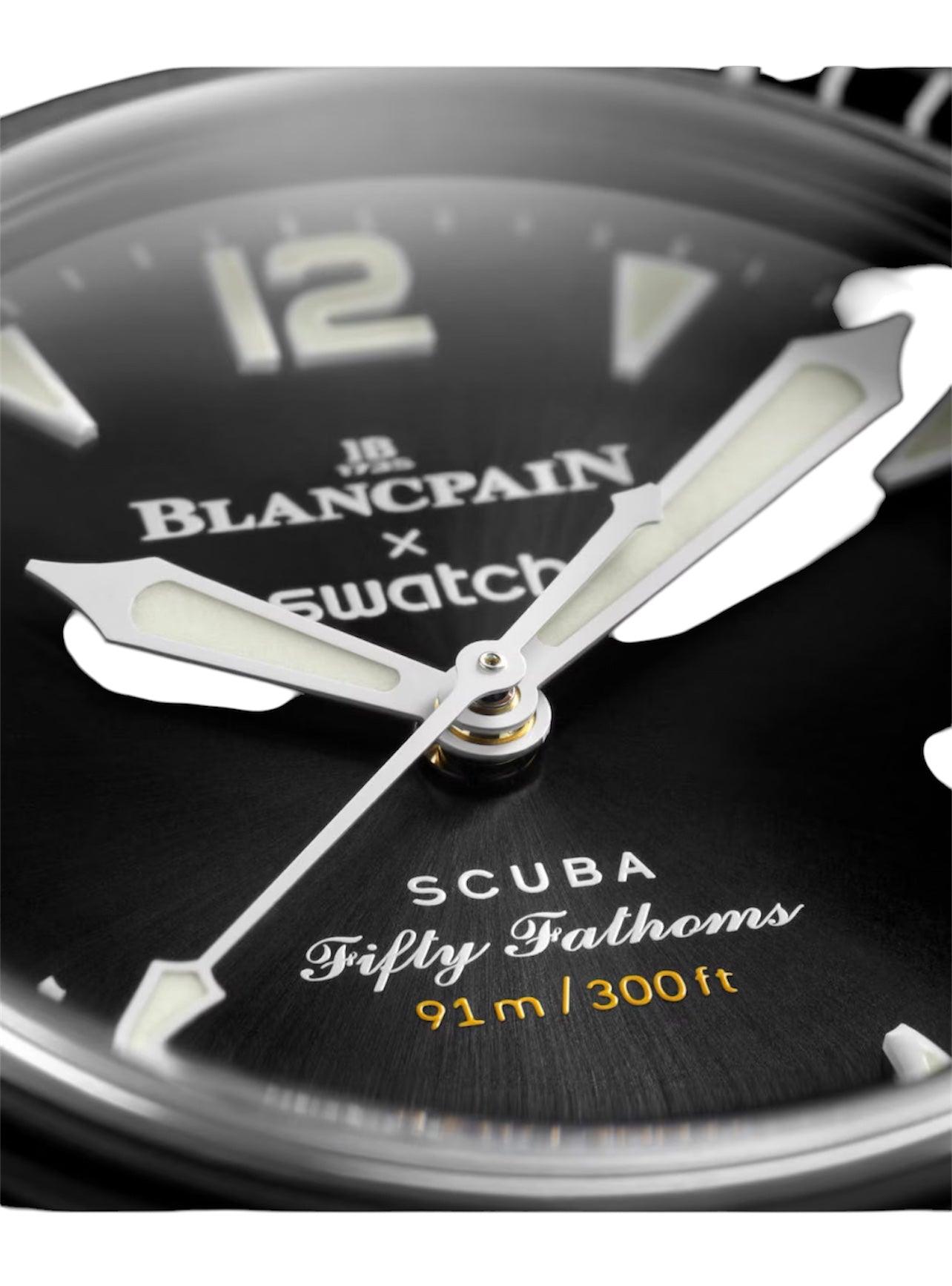 Blancpain X Swatch Fifty Ocean Of Storms Fifty Fathoms (SO35B400