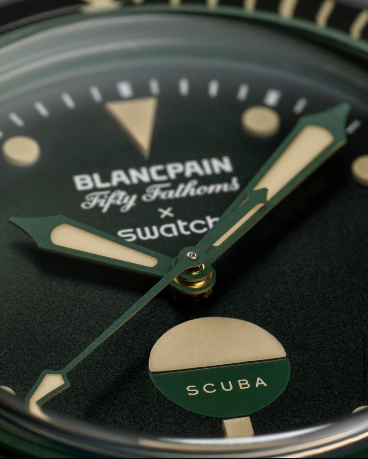 Blancpain x Swatch Fifty Fathoms Green Abyss