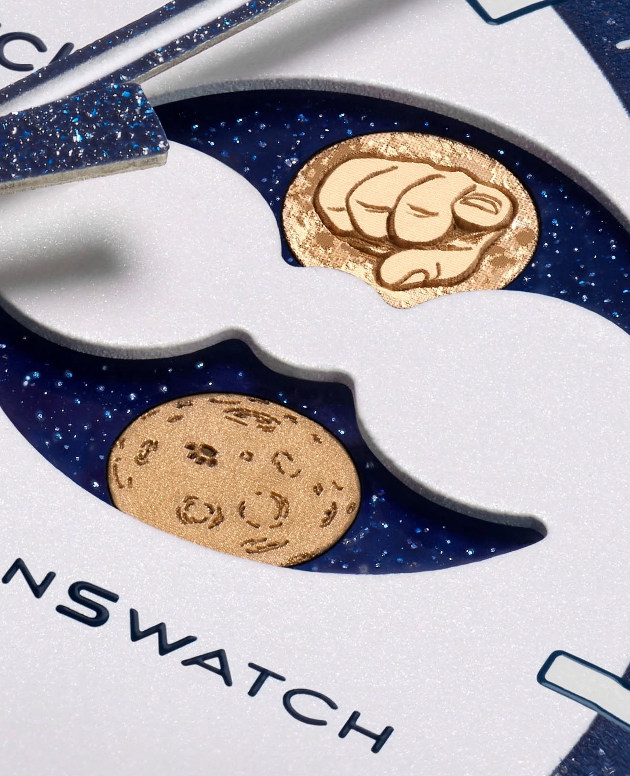 【希少】Swatch×OMEGA MoonSwatch+絶版ポケカおまけ Swatch x Omega Moonswatch “Hunters Moon” Mission To Earthphase