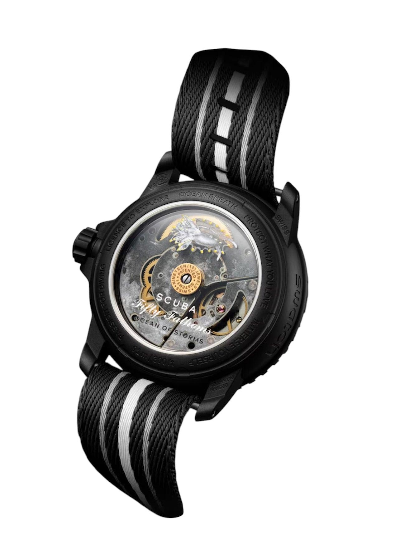 Blancpain X Swatch Fifty Ocean Of Storms Fifty Fathoms (SO35B400)
