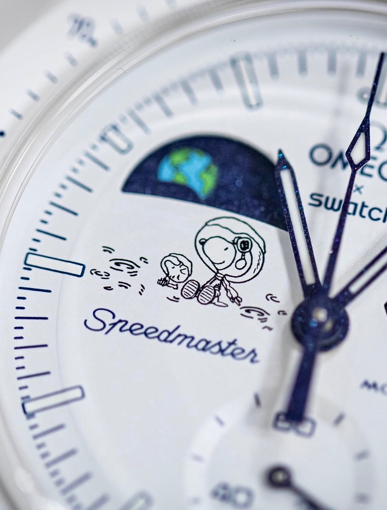 Swatch x Omega Moonswatch Earthphase Moonshine Gold “Cold Moon”