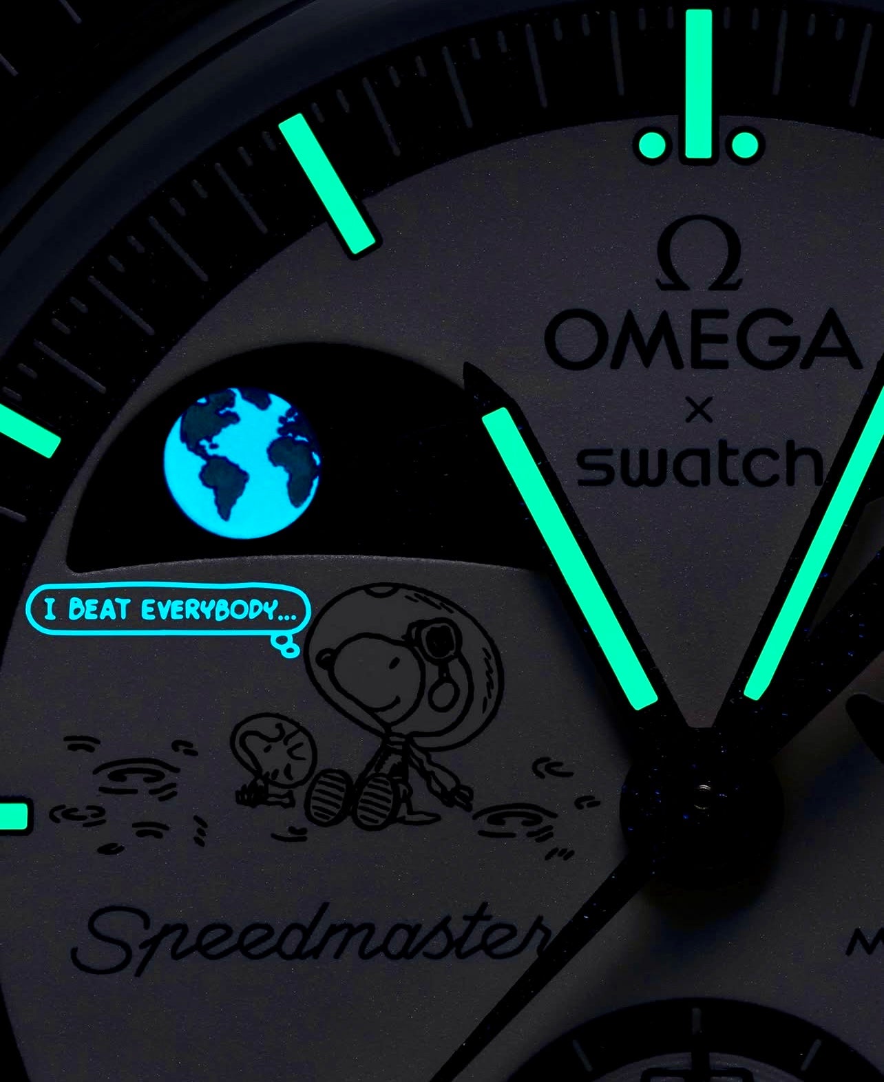 Swatch x Omega MoonSwatch "Beaver Moon" –  Earthphase Moonshine Gold