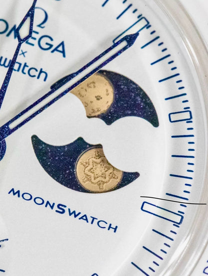 Swatch x Omega Moonswatch Earthphase Moonshine Gold “Cold Moon”