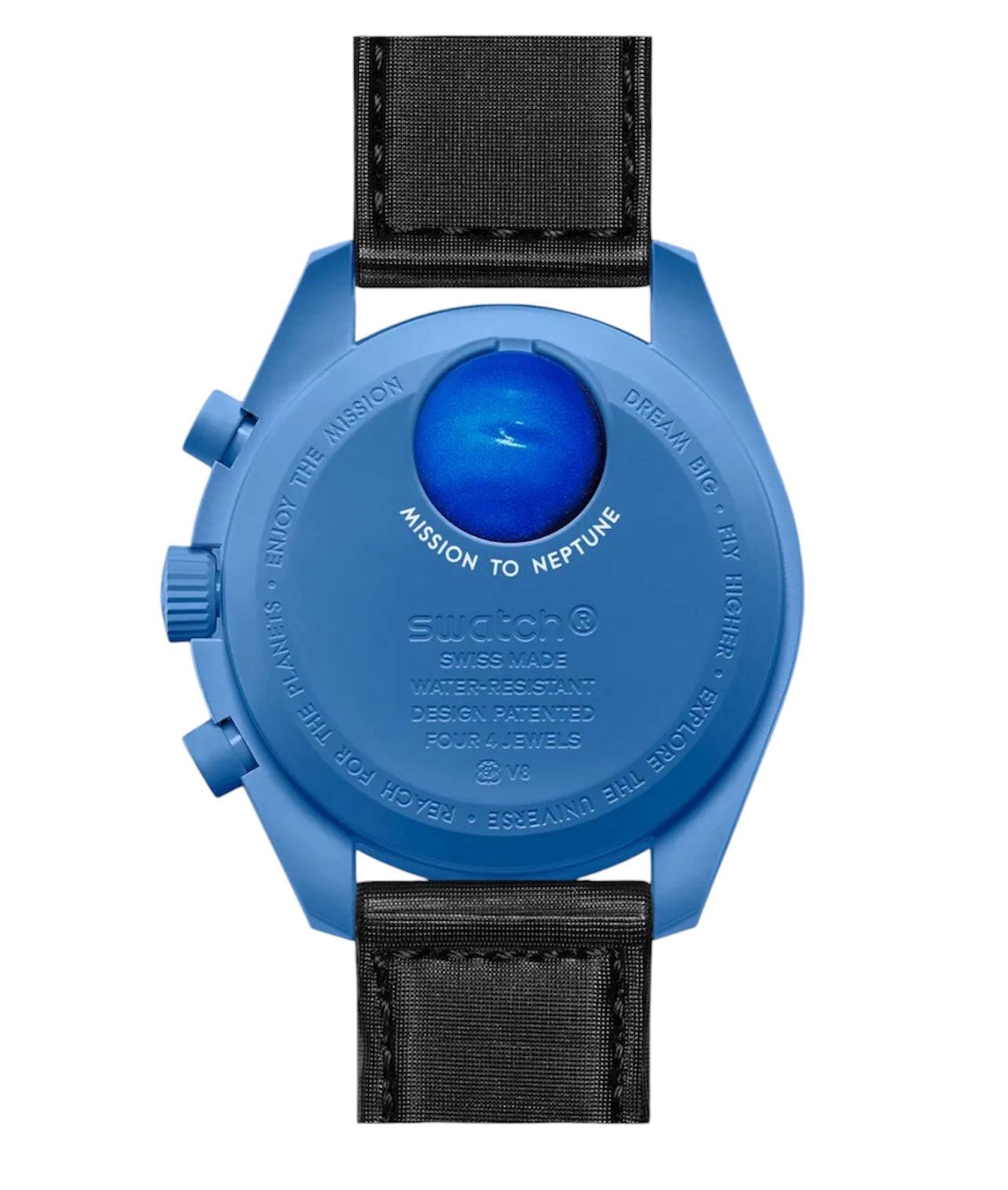 Swatch x OMEGA MoonSwatch Collection: Mission to Neptune SO33N100