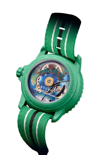 Blancpain X Swatch "Indian Ocean" Fifty Fathoms SO35I100C