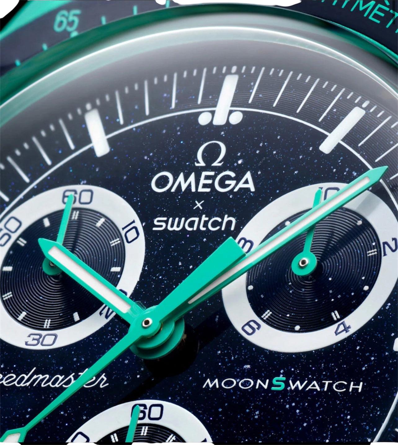 Swatch x Omega MoonSwatch Mission on Earth Polar Lights – HSCS Swatch x Omega MoonSwatch Mission on Earth Polar Lights – HSCS