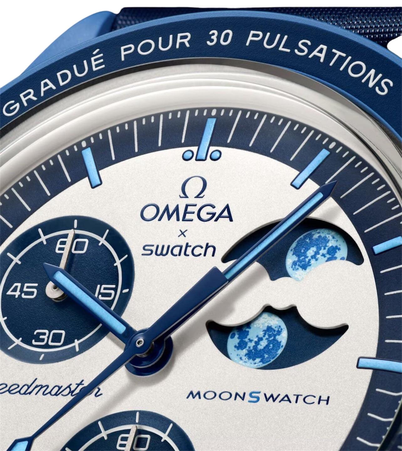 Swatch x Omega MoonSwatch Mission to the Super Blue MoonPhase