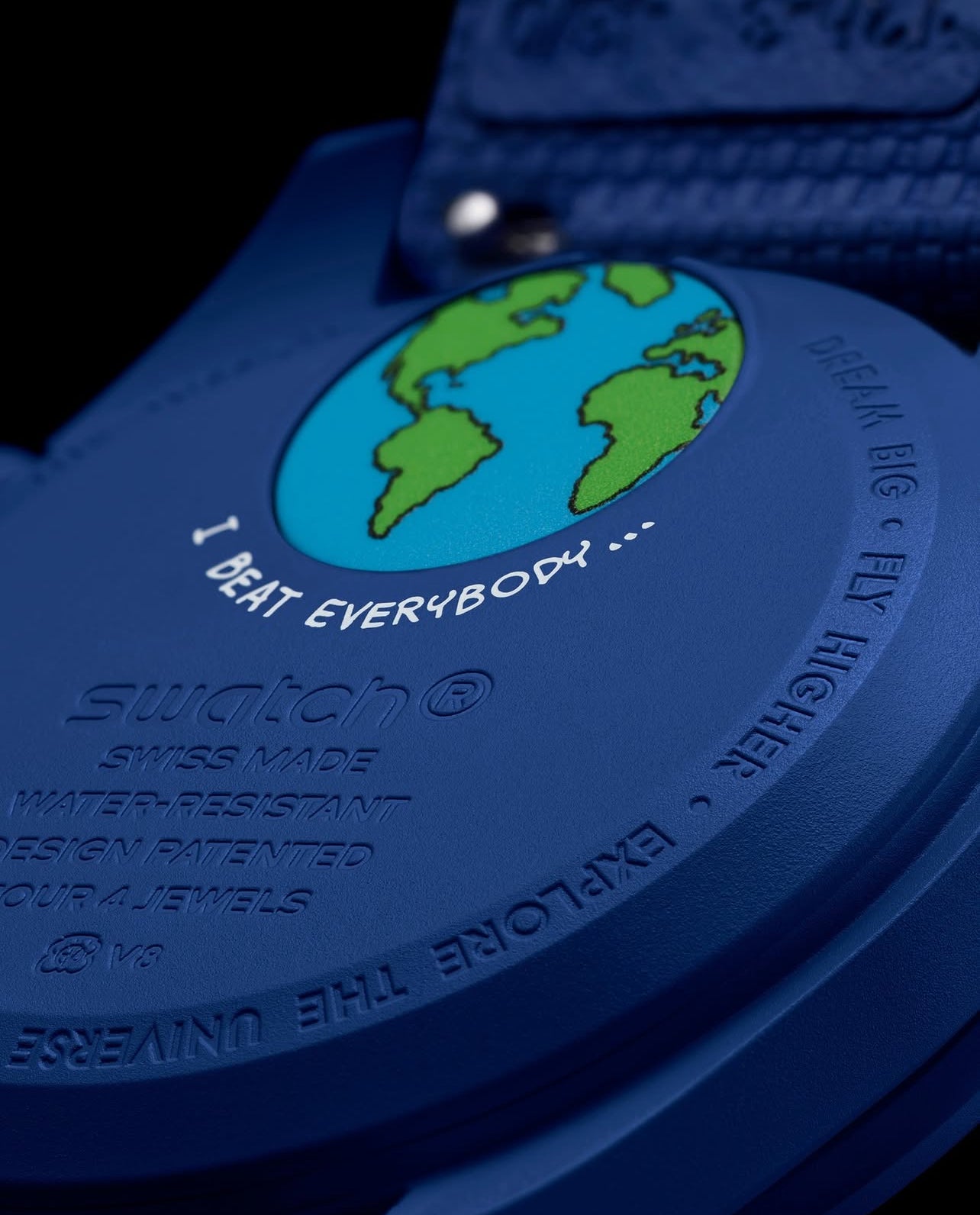 Swatch X Omega Moonswatch Mission To Earthphase Moonshine Gold