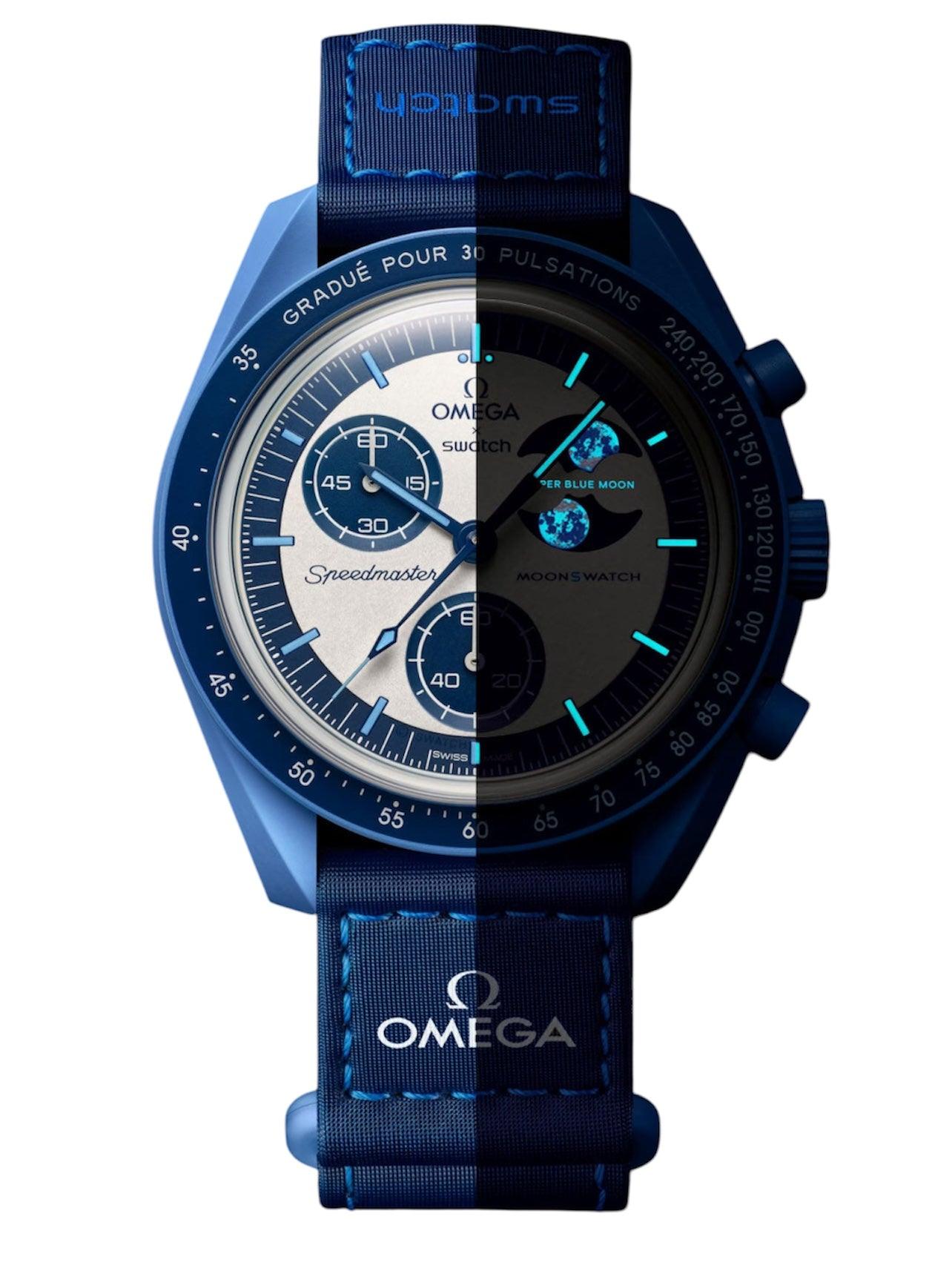 Swatch x Omega MoonSwatch Mission to the Super Blue MoonPhase