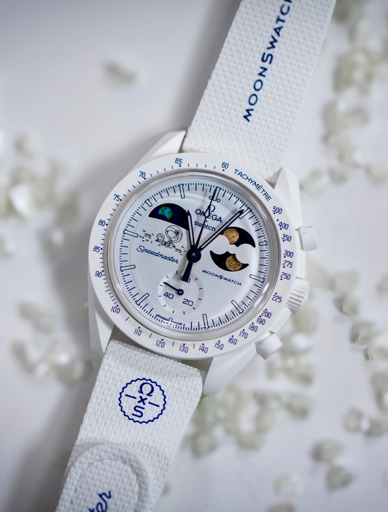 moon Swatch x Omega Moonswatch Earthphase Moonshine Gold “Cold Moon
