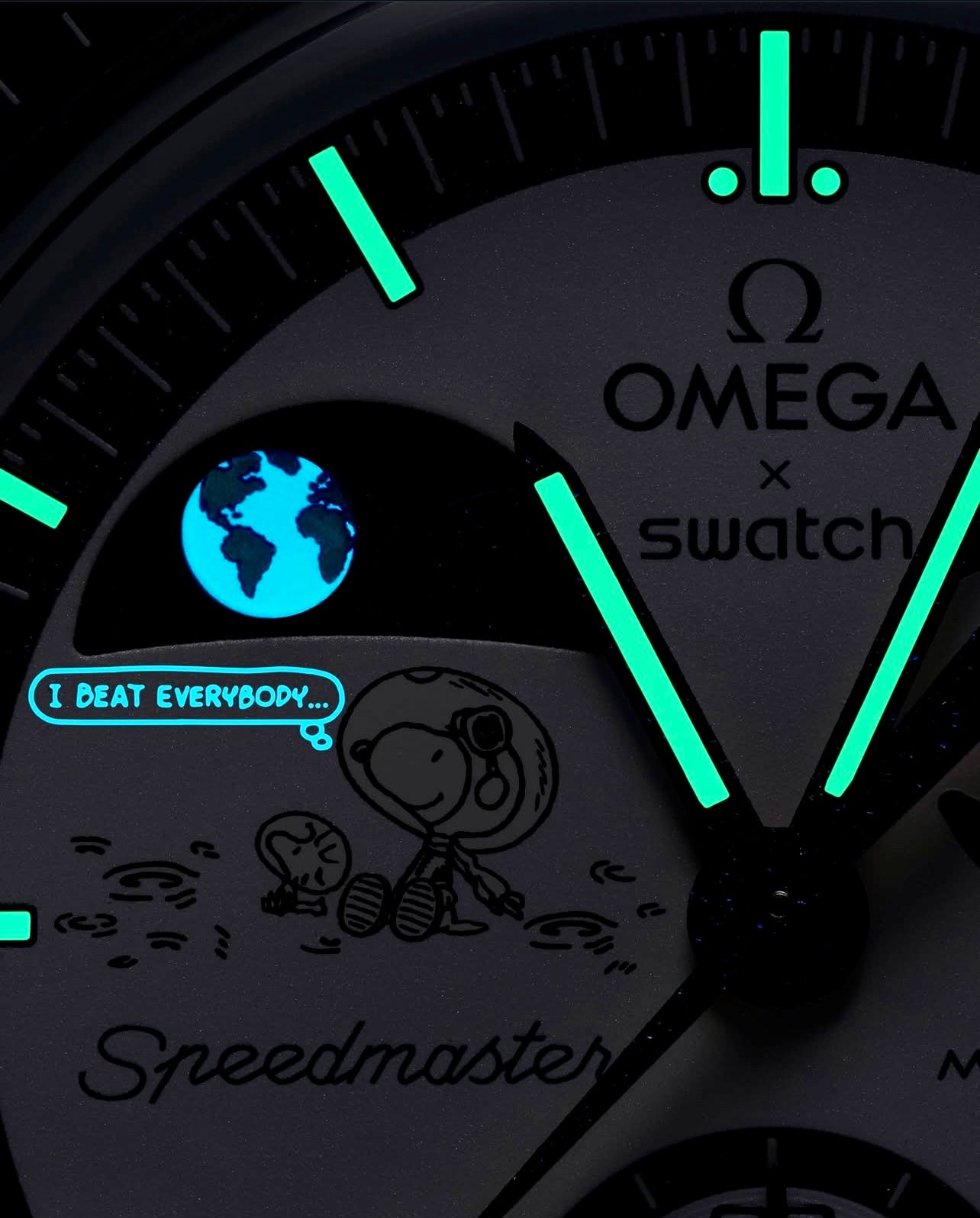 Swatch x Omega Moonswatch Earthphase Moonshine Gold "Harvest Moon"