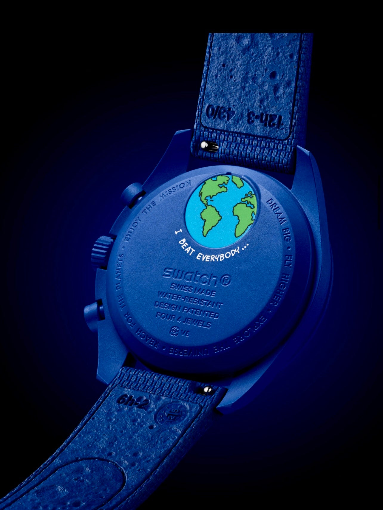 Swatch x Omega Moonswatch Earthphase Moonshine Gold 