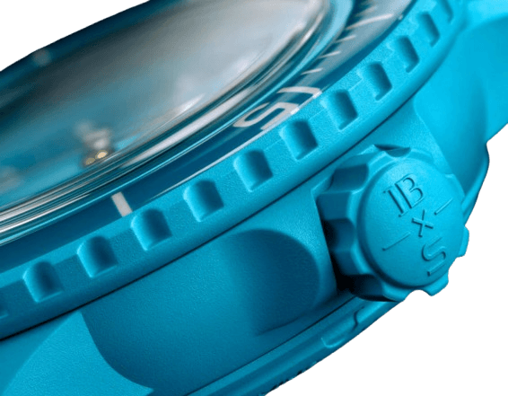 Blancpain X Swatch "Blue Lagoon" Fifty Fathoms SO35L400